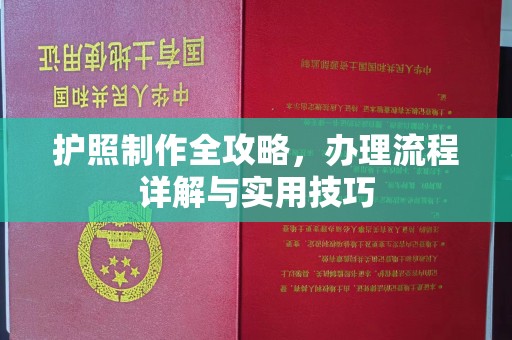 高县护照制作全攻略，办理流程详解与实用技巧